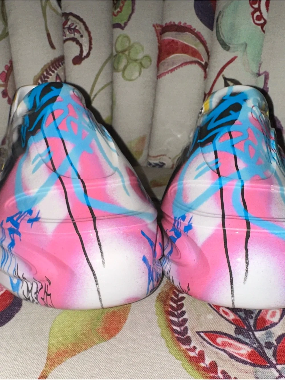Dolce & Gabbana Alta Gomma Graffiti-print slip-on Sneaker